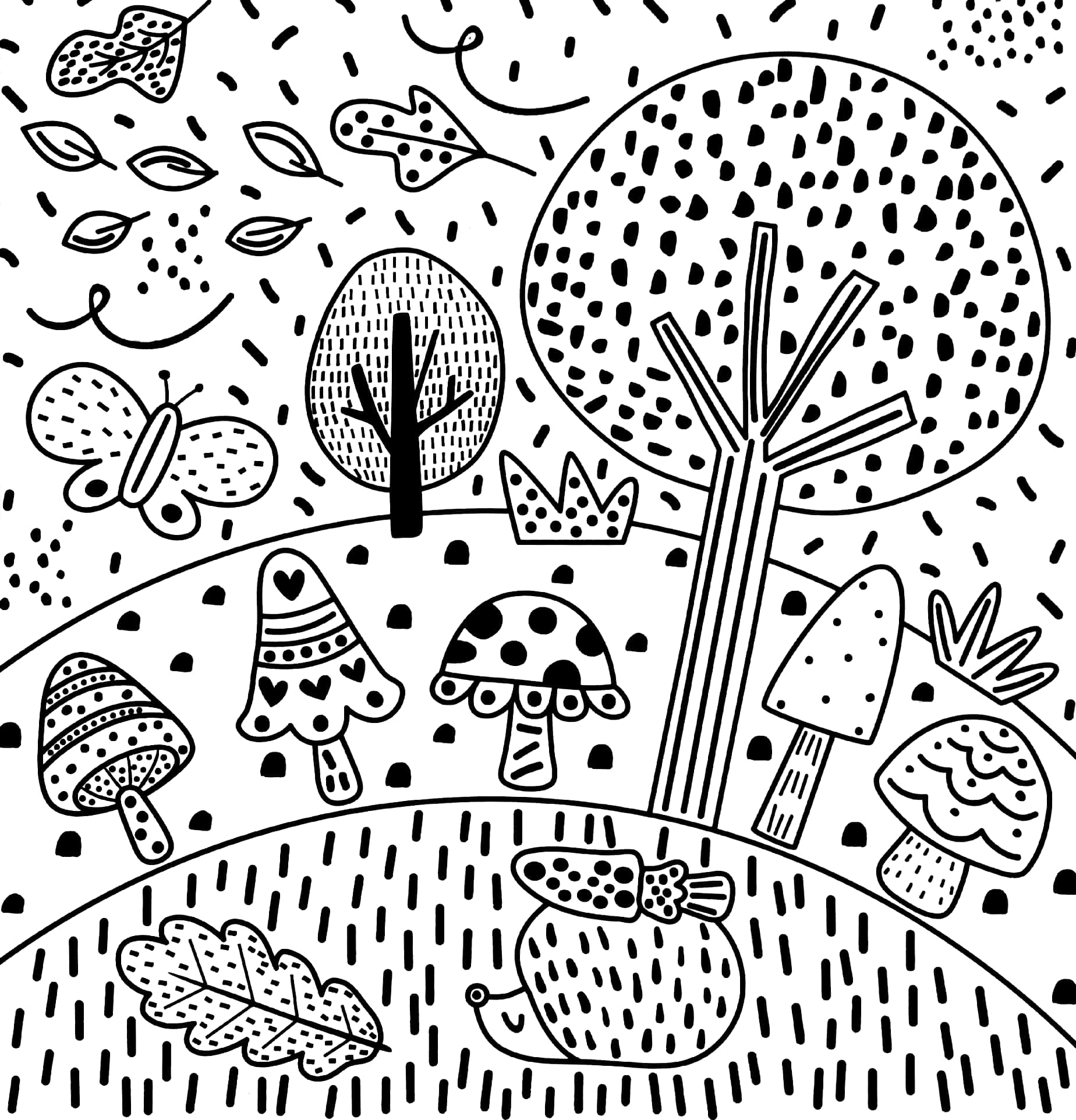 my magic painting book: forest