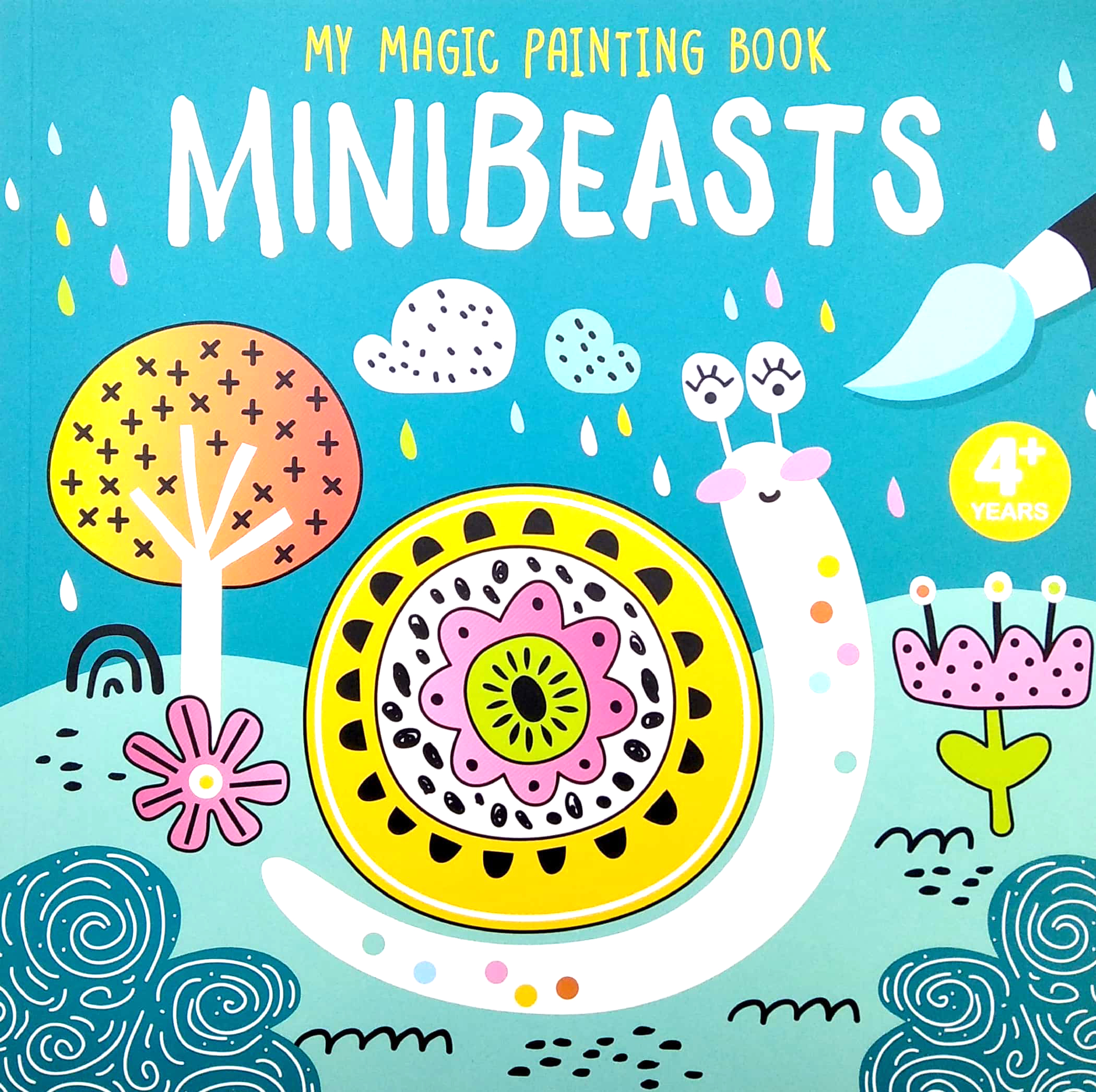 my magic painting book: minibeasts