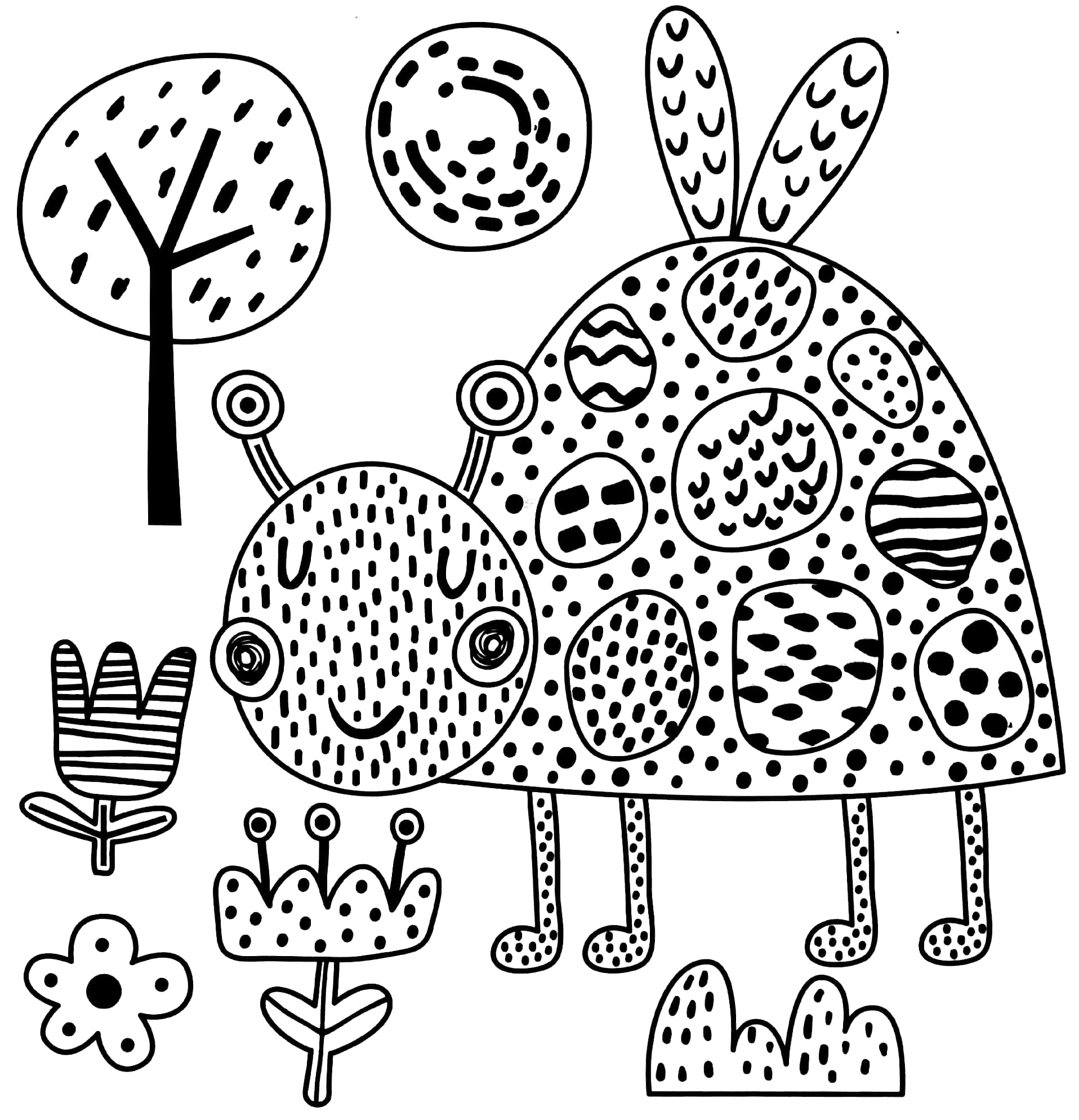 my magic painting book: minibeasts