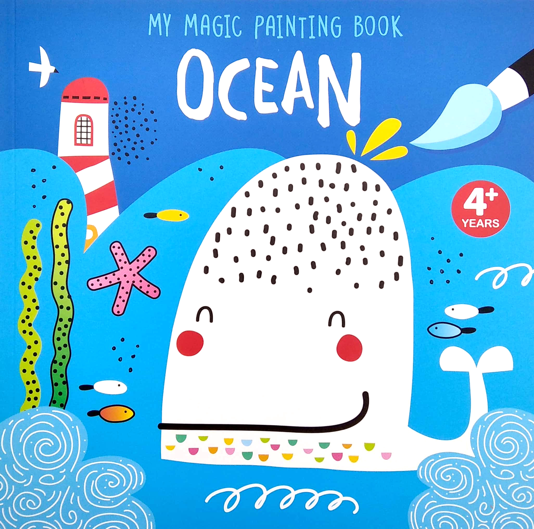 my magic painting book: ocean