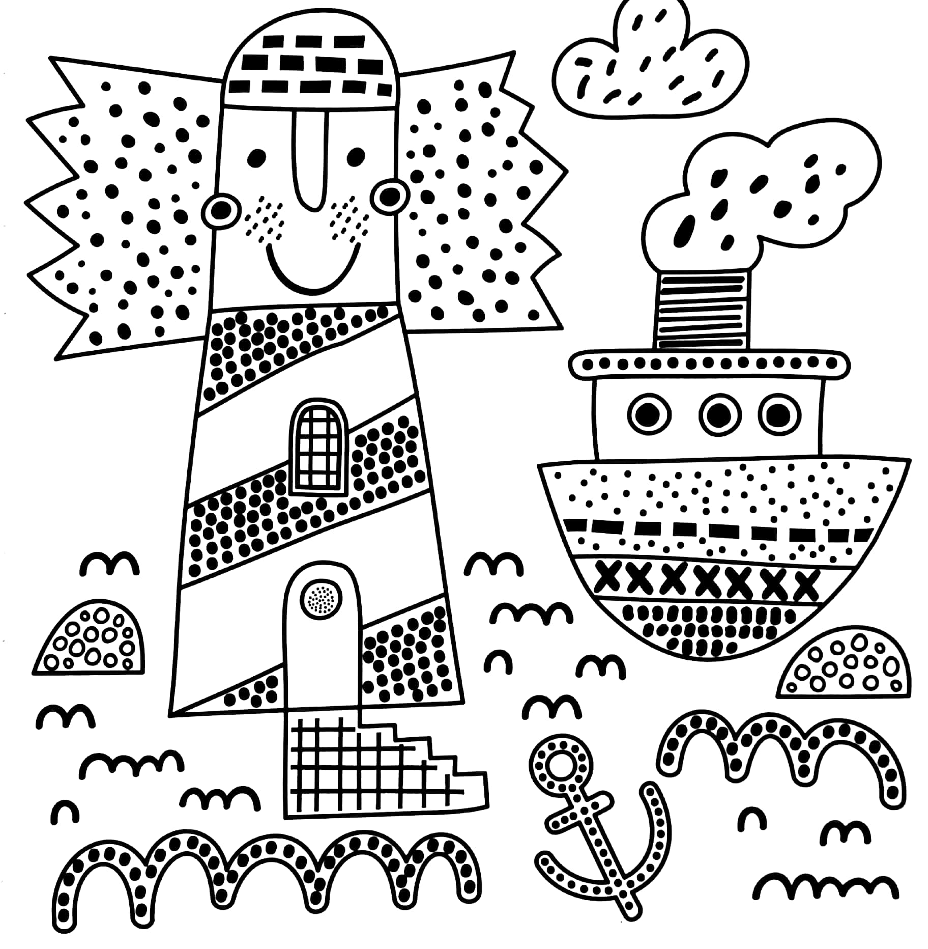 my magic painting book: ocean