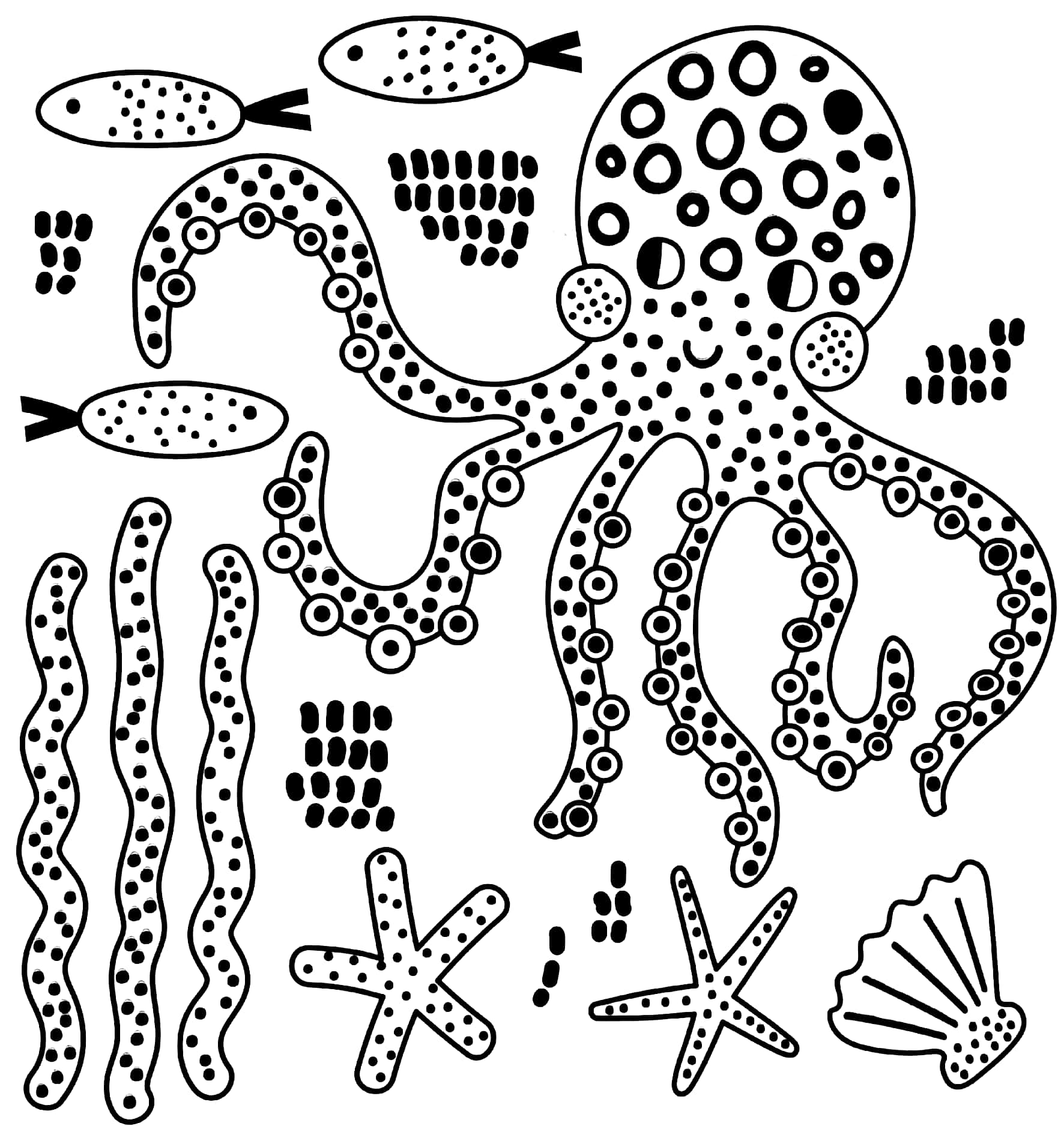 my magic painting book: ocean