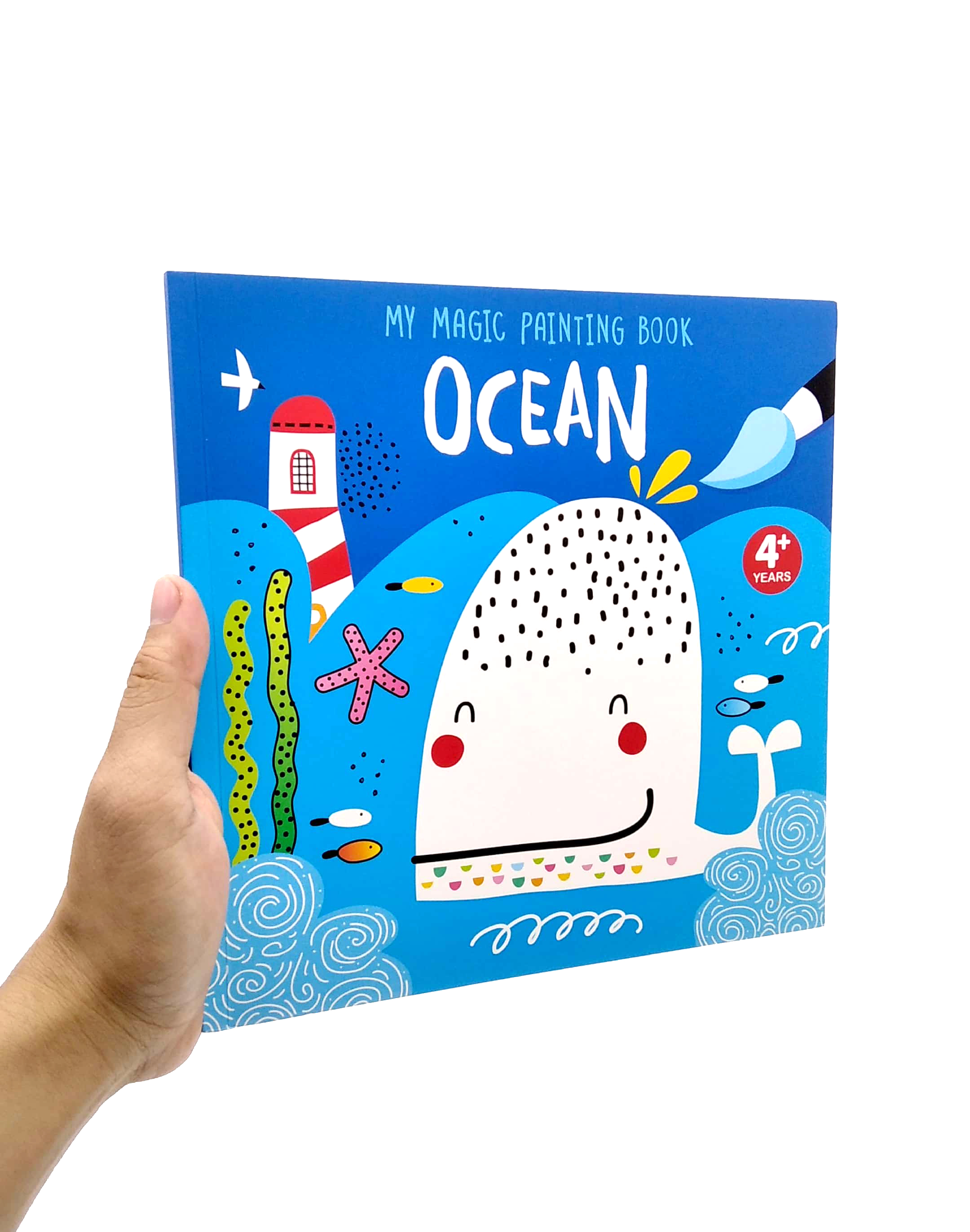 my magic painting book: ocean