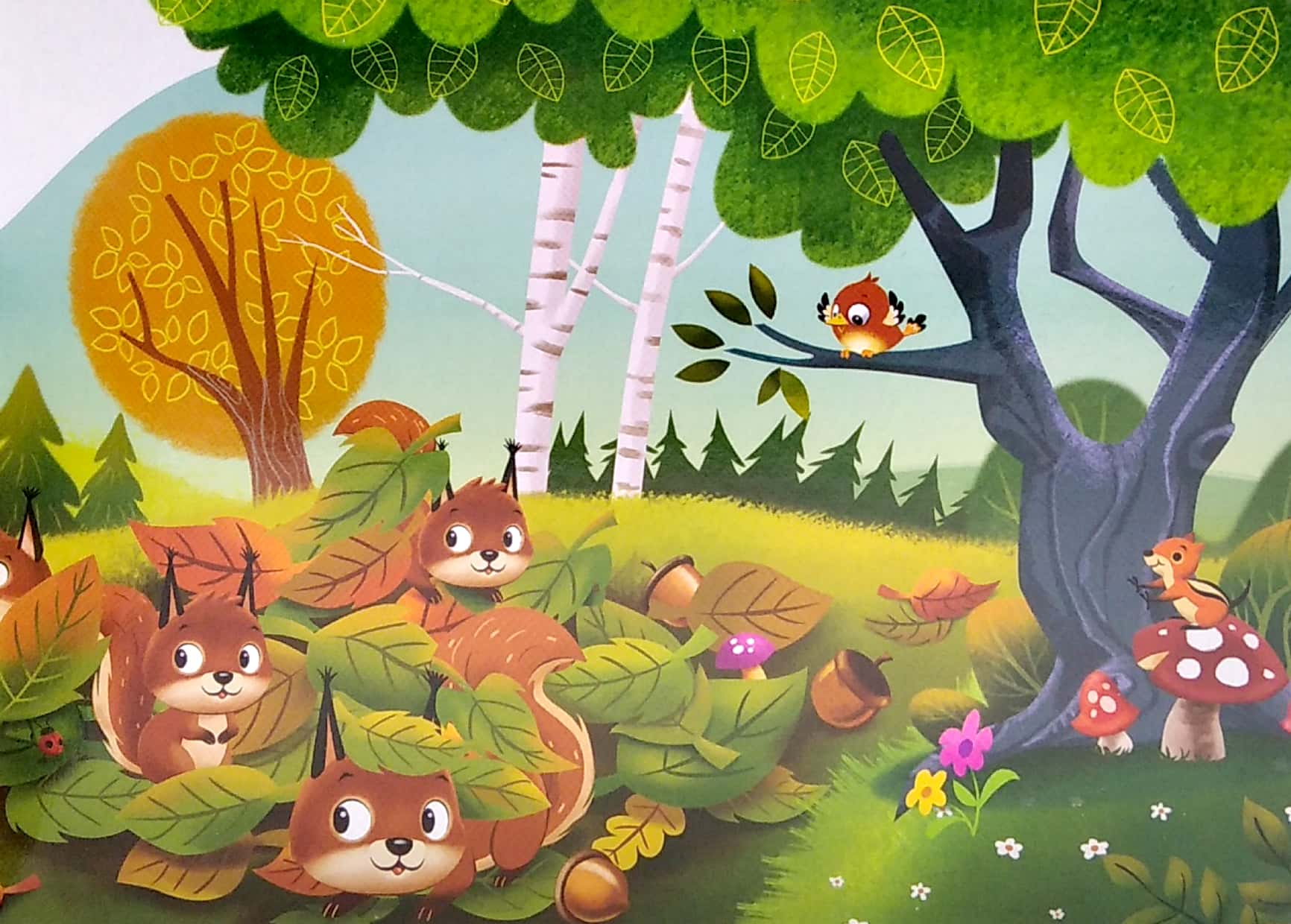 my mini busy book: friendly forest