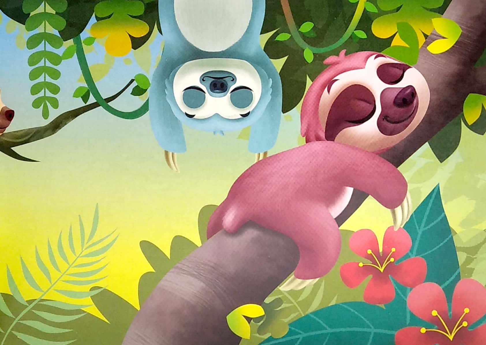 my mini busy book: slow sleepy sloths