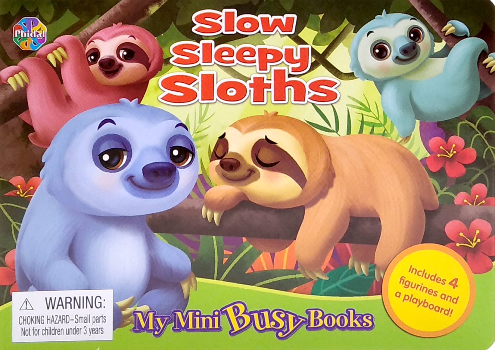 my mini busy book: slow sleepy sloths