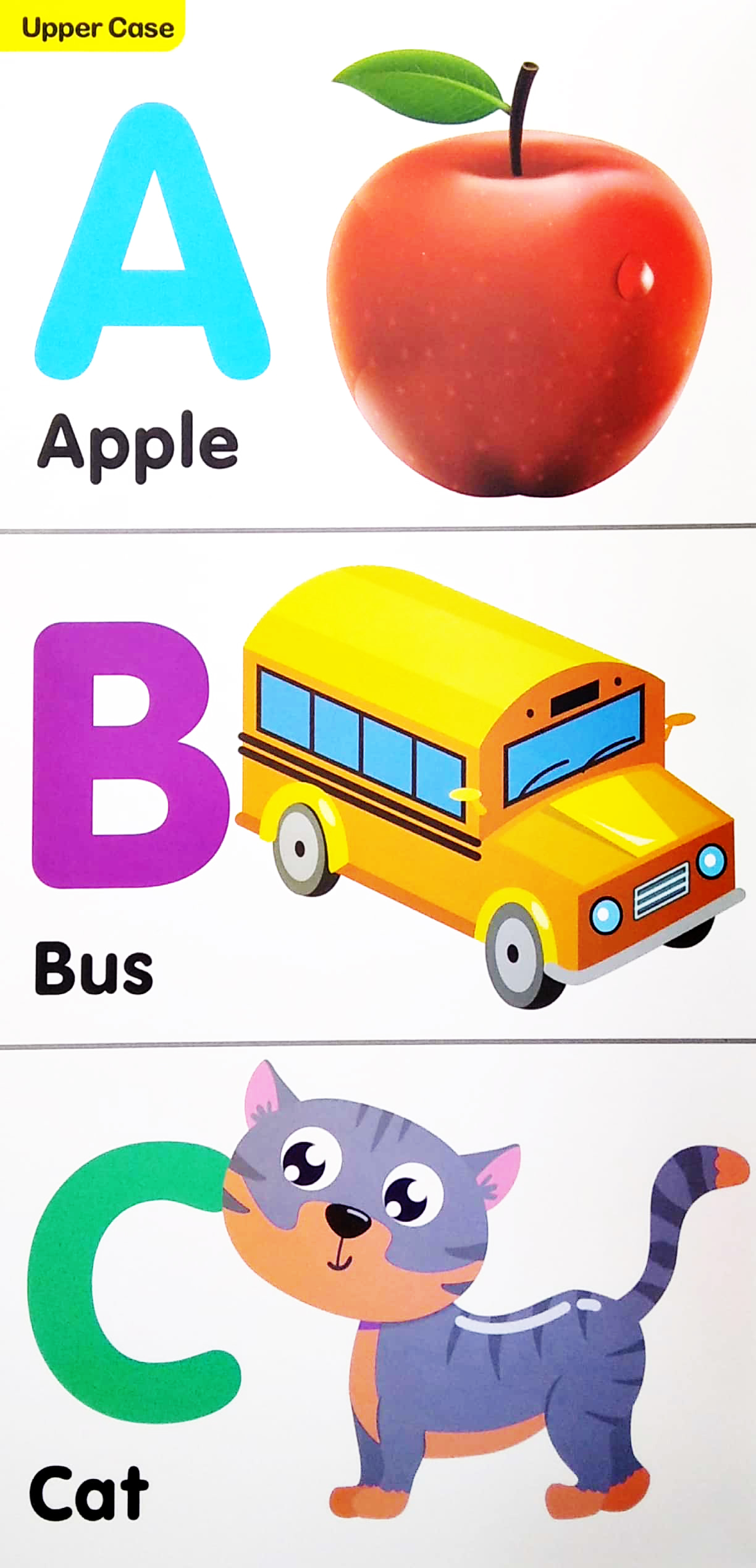 my mini giant: alphabet upper case , lower case & numbers