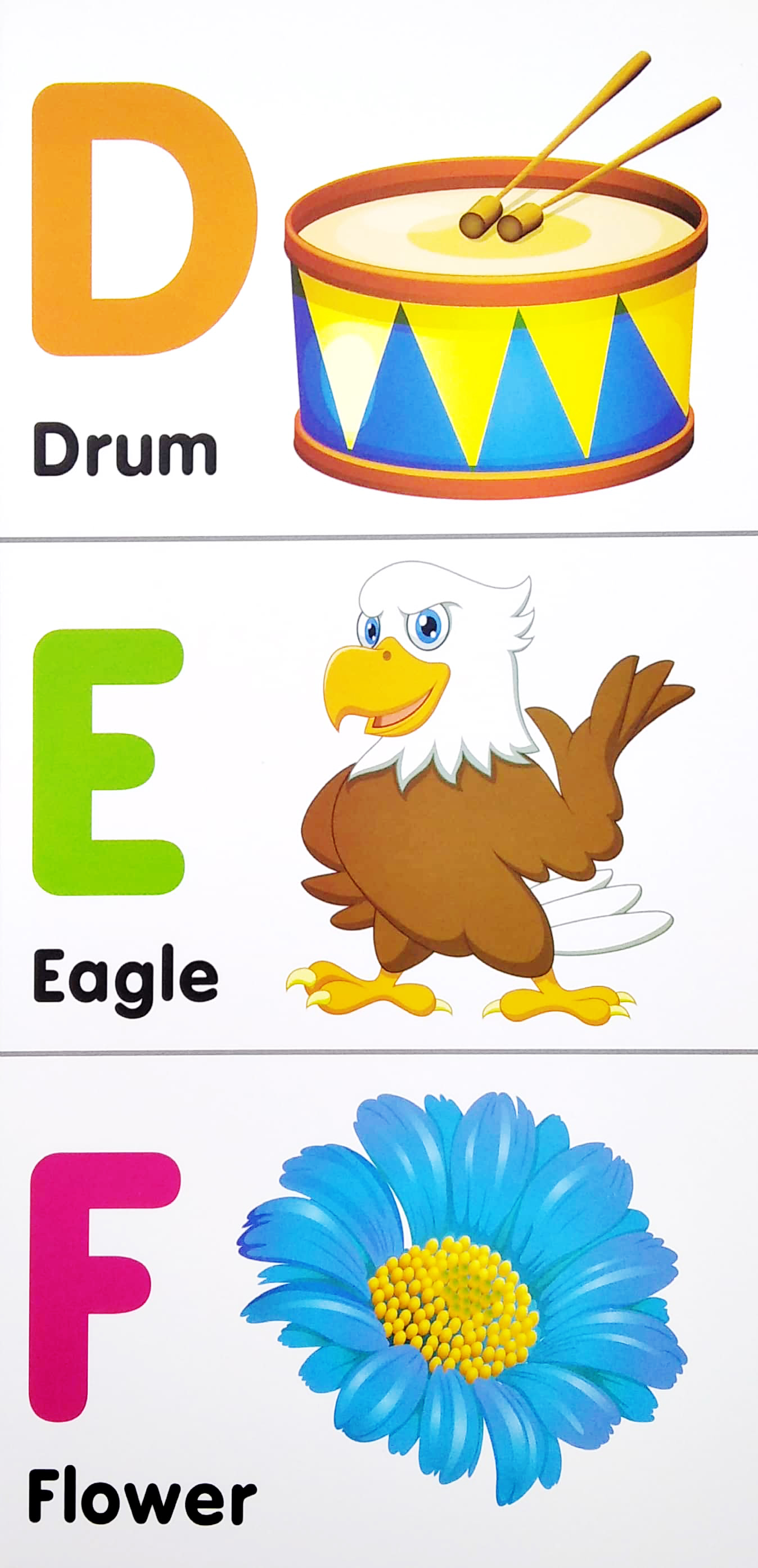 my mini giant: alphabet upper case , lower case & numbers