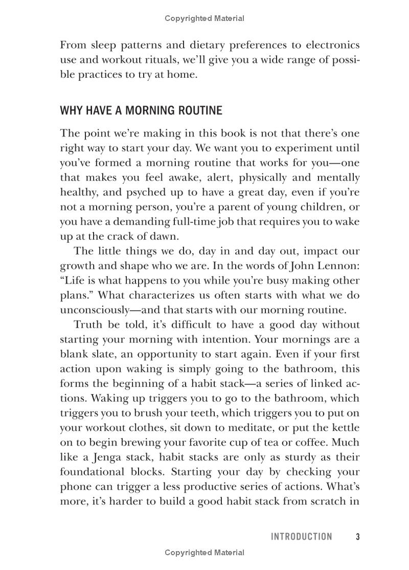 my morning routine: how successful people start every day inspired