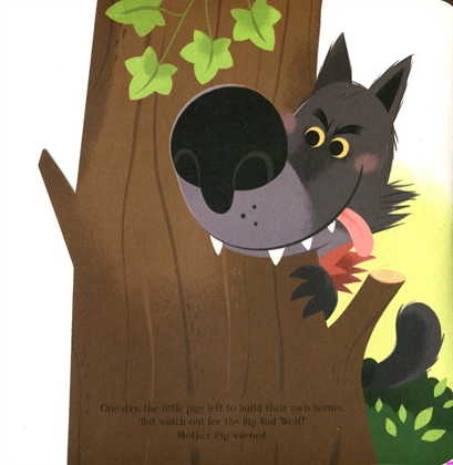 my peekaboo pop-up fairy tales - 3 little pigs