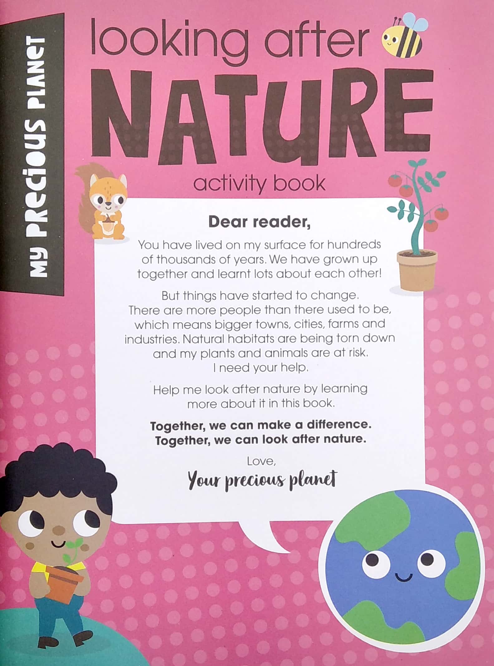 my precious planet looking after nature activity book