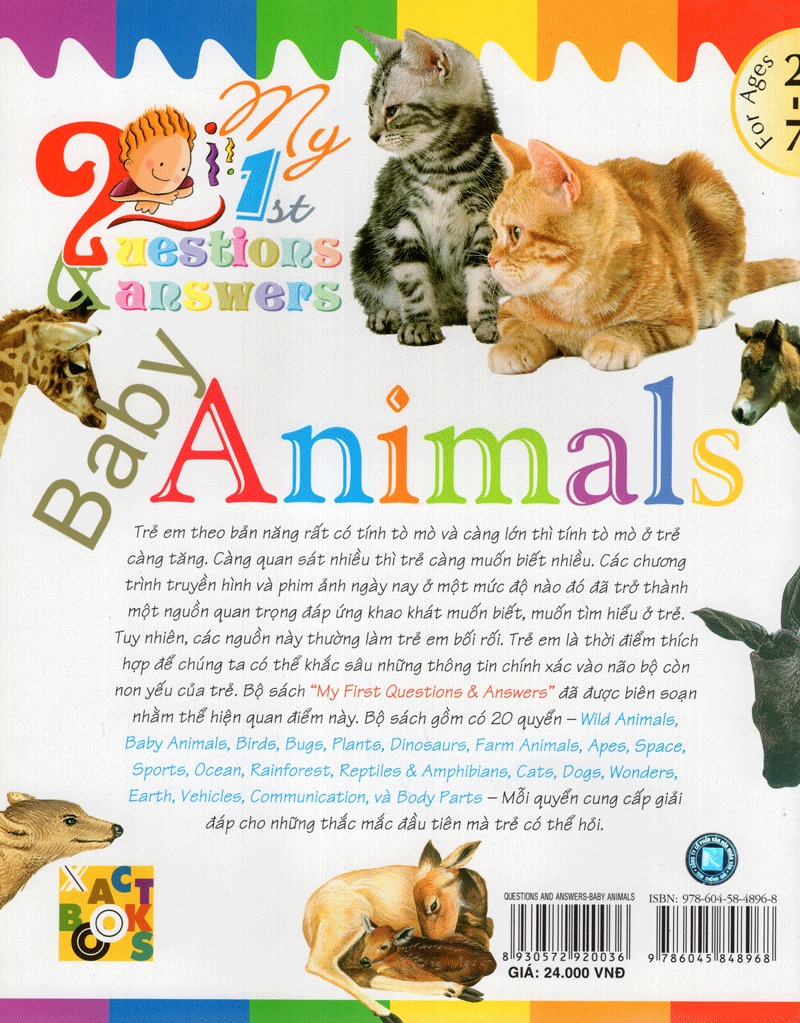 my question and answers - baby animals
