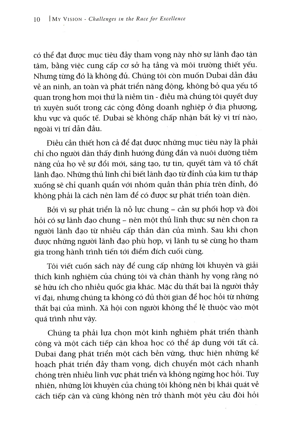 my vision - tầm nhìn thay đổi quốc gia (tái bản 2022)