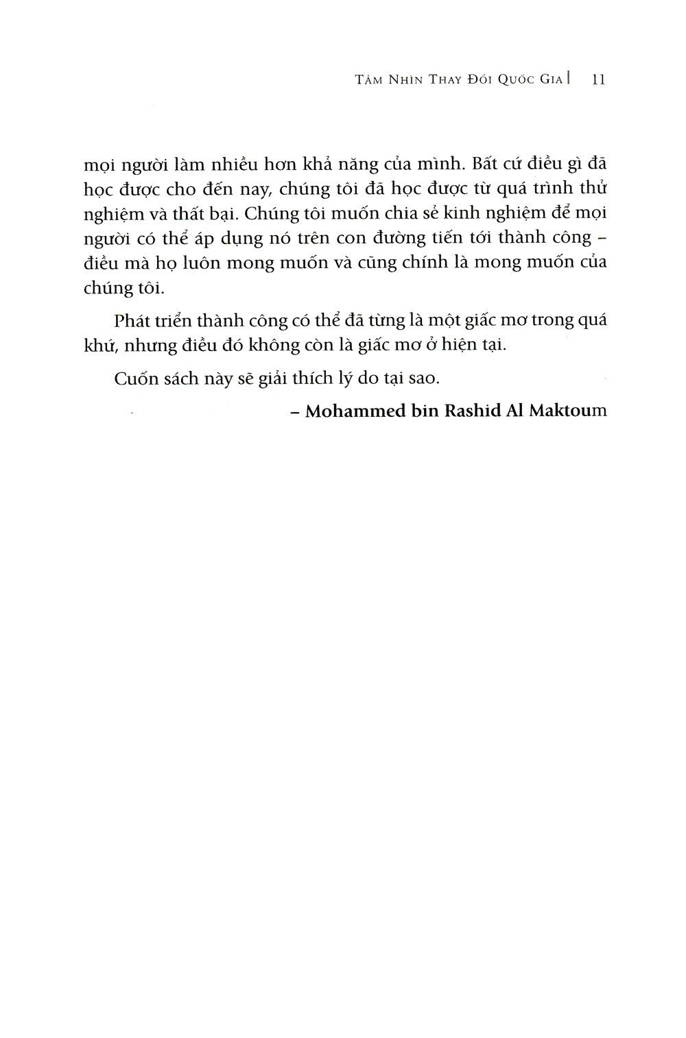 my vision - tầm nhìn thay đổi quốc gia (tái bản 2022)