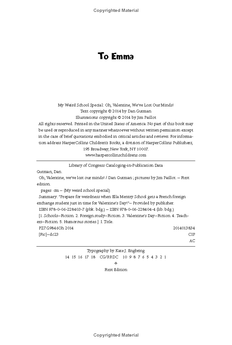 My Weird School Special - Oh, Valentine, We've Lost