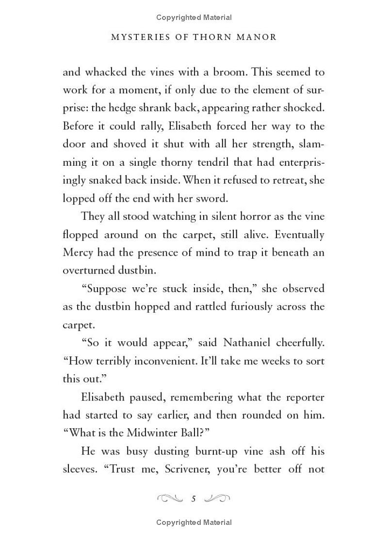 mysteries of thorn manor