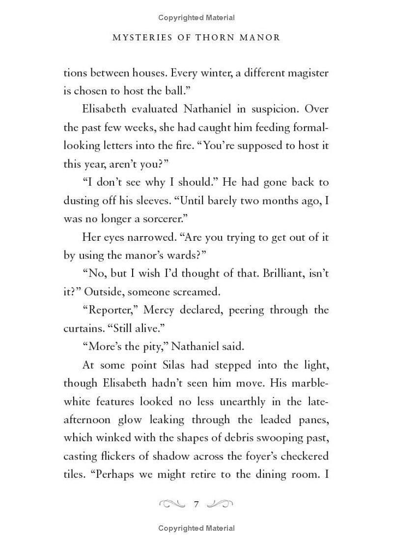 mysteries of thorn manor