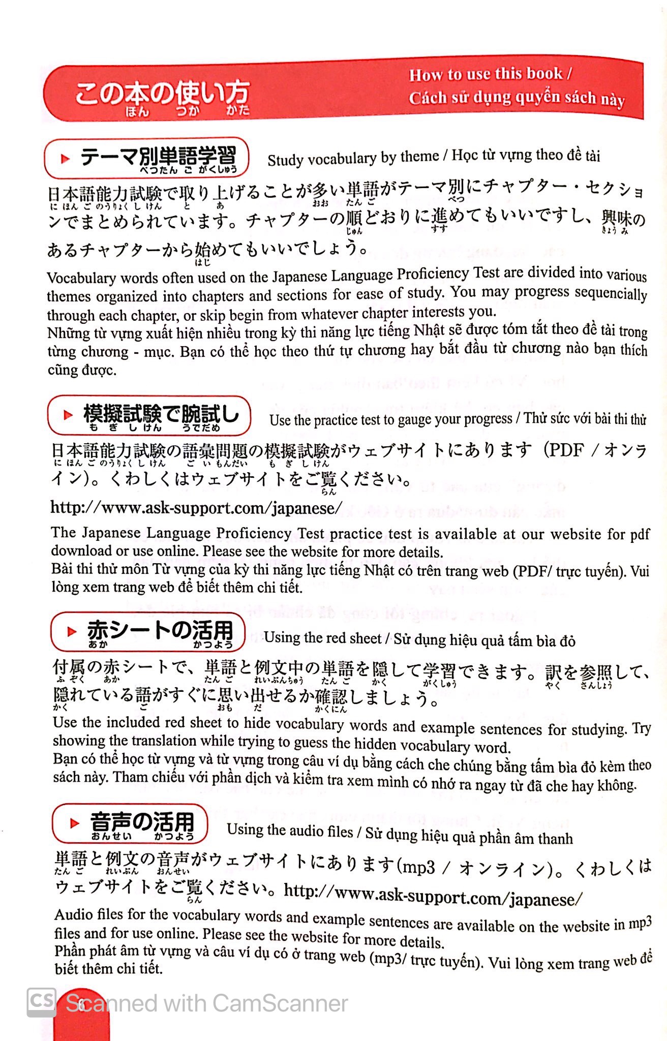 n4 - 1500 từ vựng cần thiết cho kỳ thi năng lực nhật ngữ