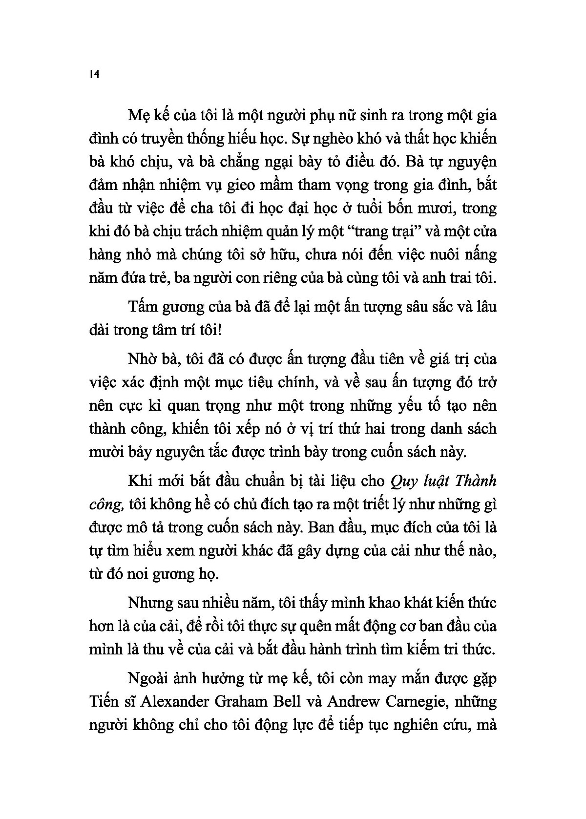 nấc thang kì diệu dẫn đến thành công