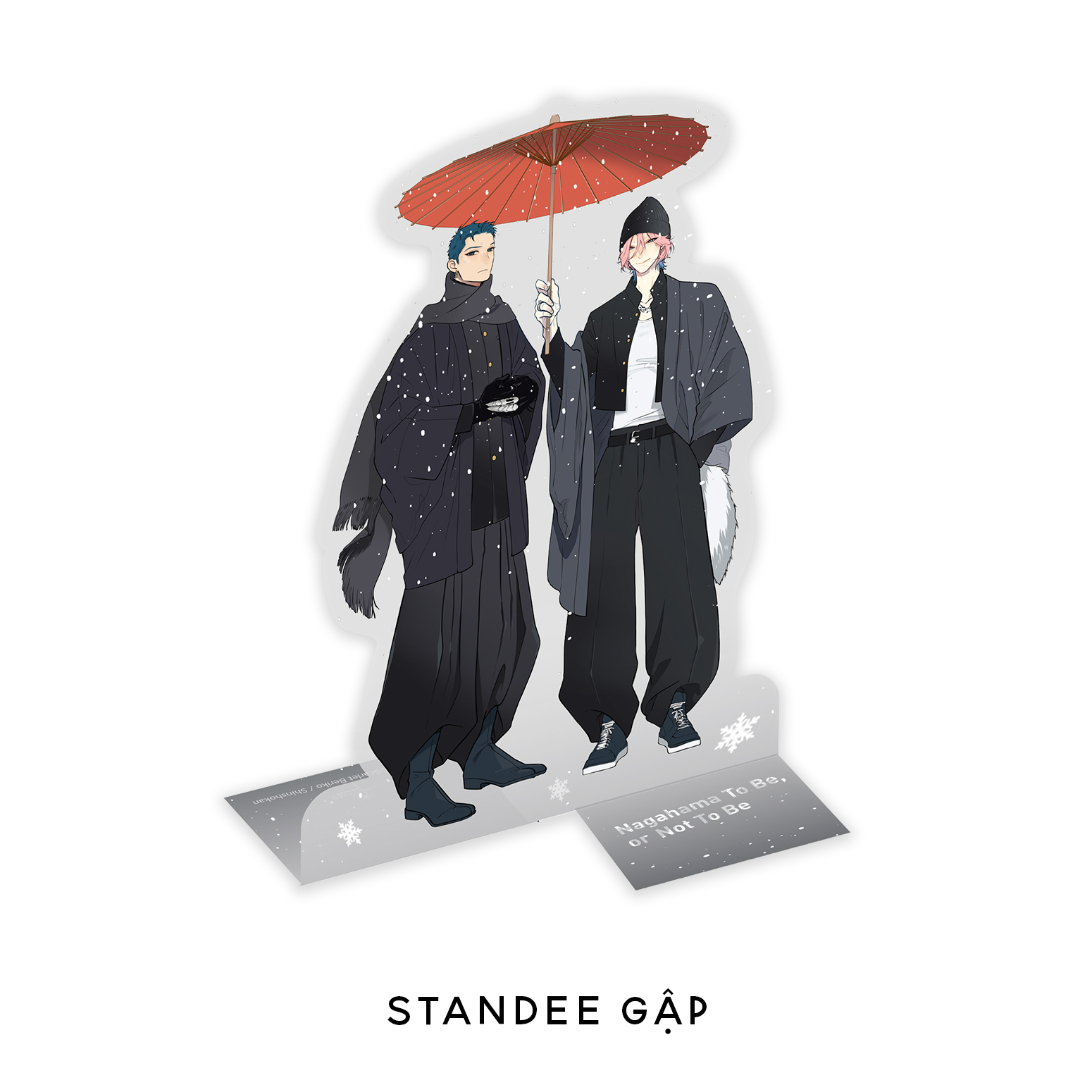 Nagahama To Be, Or Not To Be - Tập 2 - Bản Đặc Biệt - Tặng Kèm Bonus Page Art Ngoài Kèm Chữ Ký Tác Giả + Standee PVC Đế Gấp + Bookmark 3D