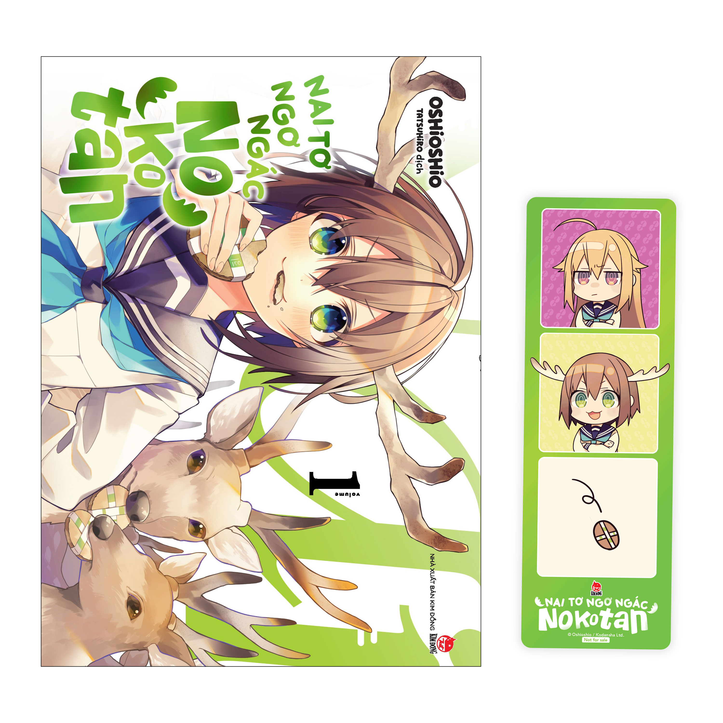 nai tơ ngơ ngác nokotan - tập 1 - tặng kèm bookmark