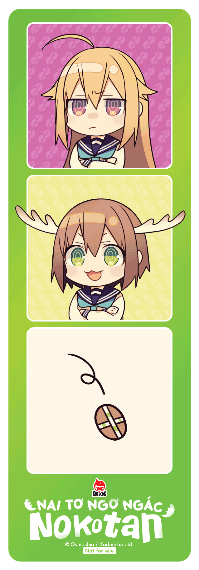nai tơ ngơ ngác nokotan - tập 1 - tặng kèm bookmark