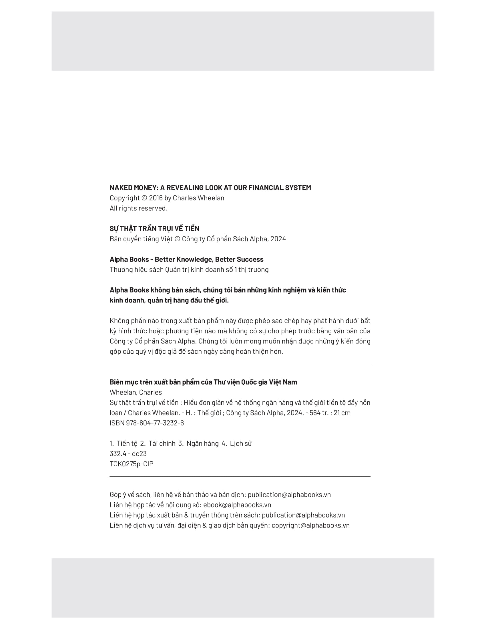 naked money - sự thật trần trụi về tiền