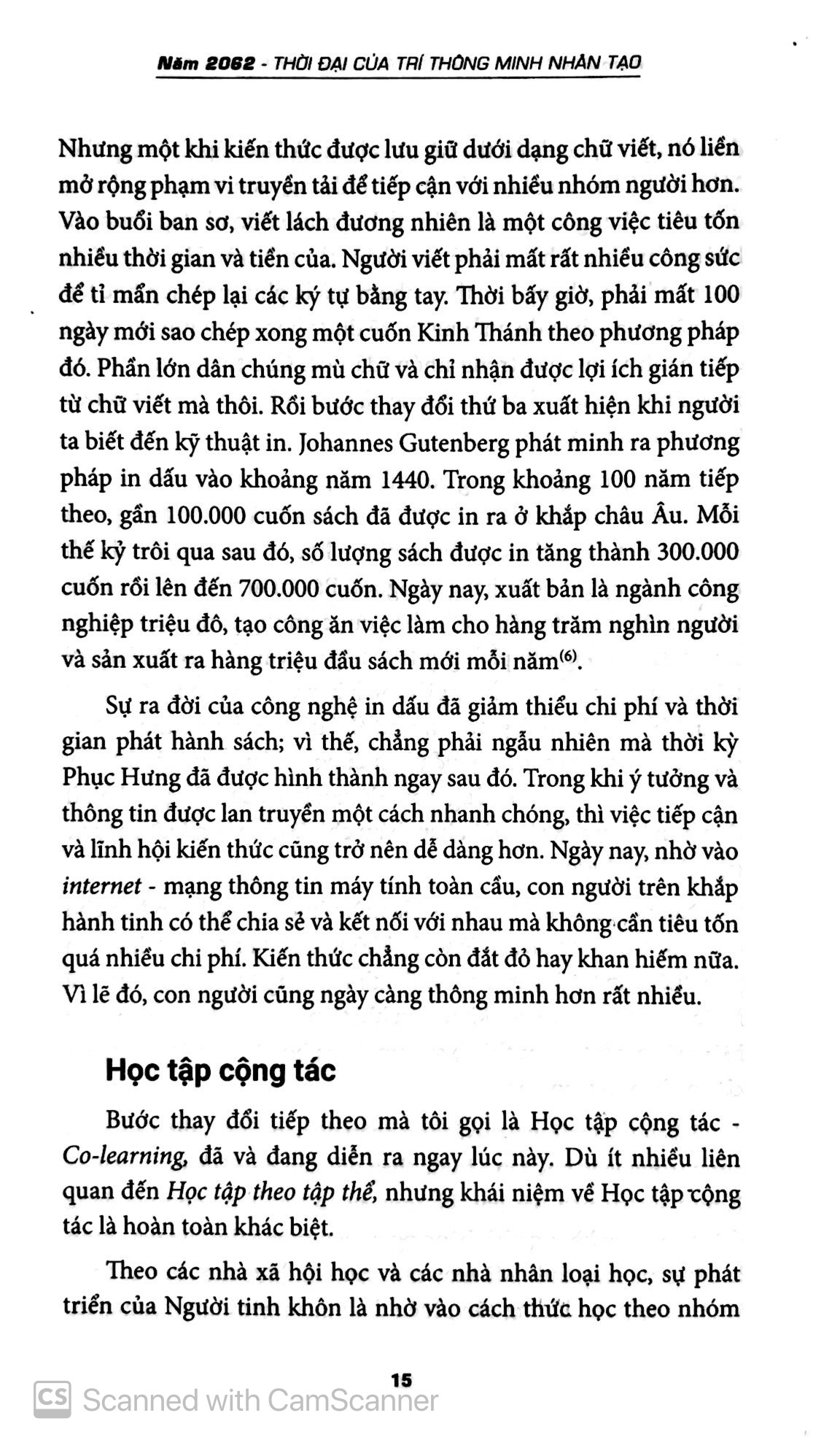 năm 2062 thời đại của trí thông minh nhân tạo