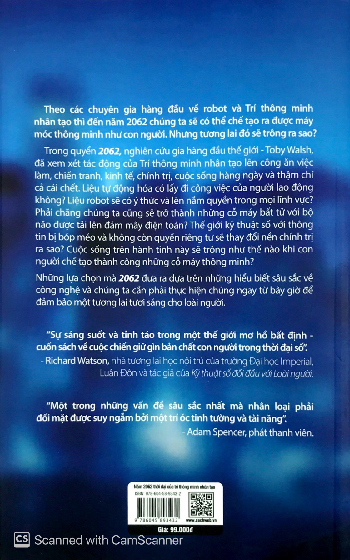 năm 2062 thời đại của trí thông minh nhân tạo