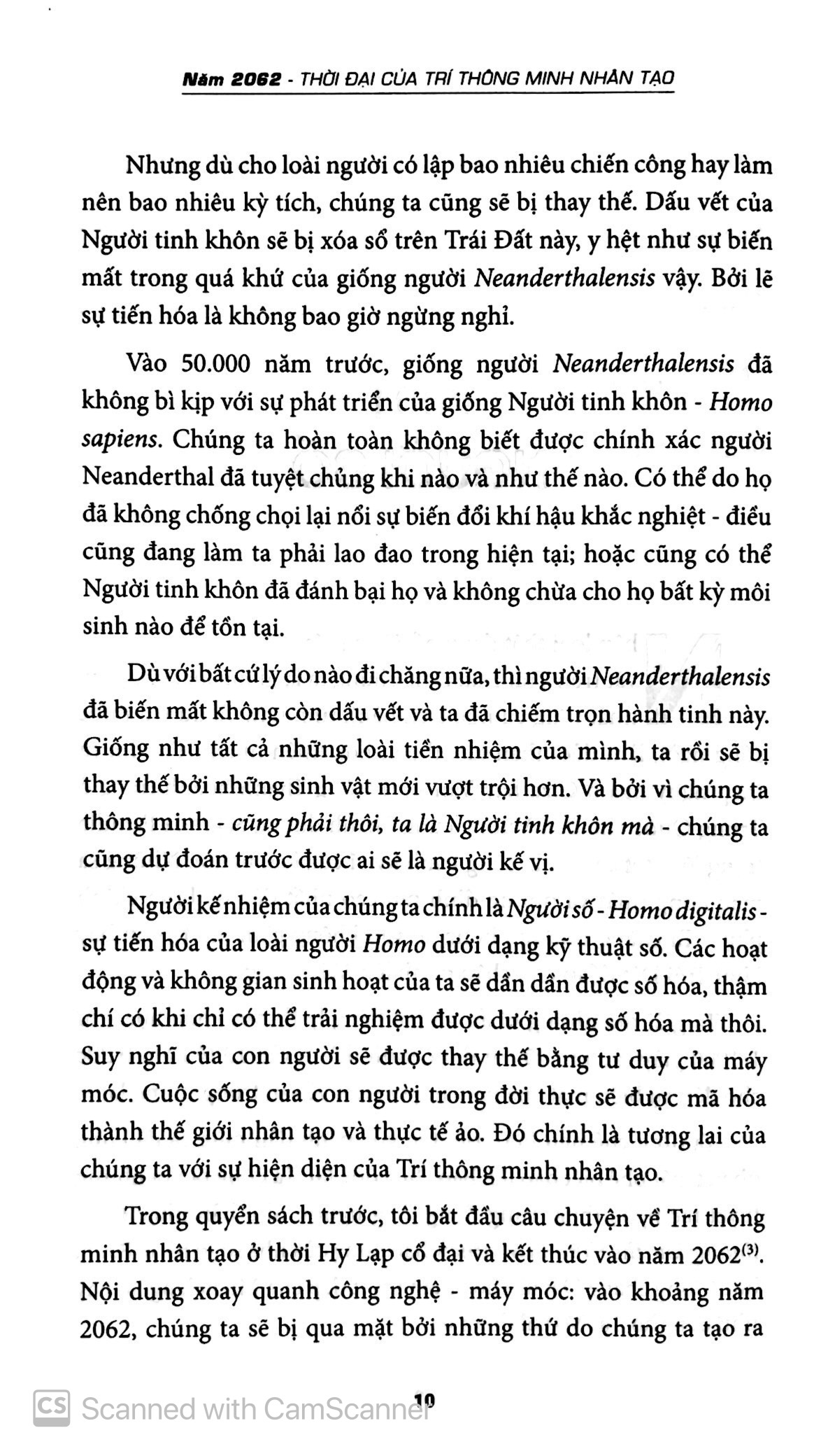 năm 2062 thời đại của trí thông minh nhân tạo