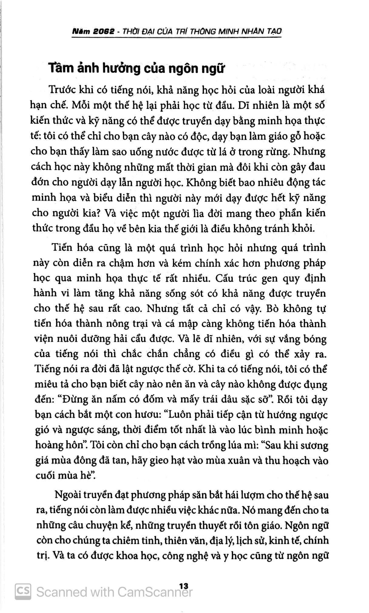 năm 2062 thời đại của trí thông minh nhân tạo