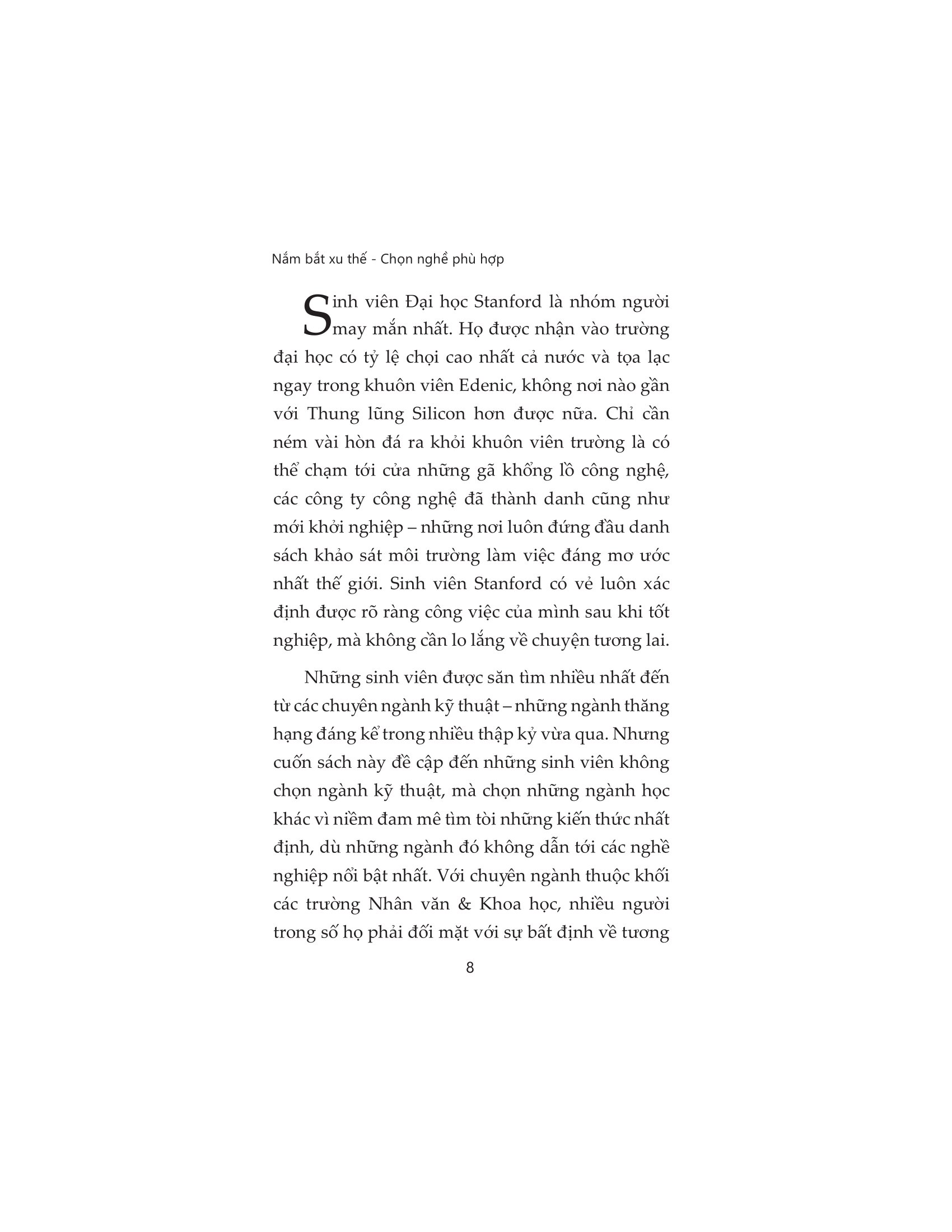 nắm bắt xu thế - chọn nghề phù hợp