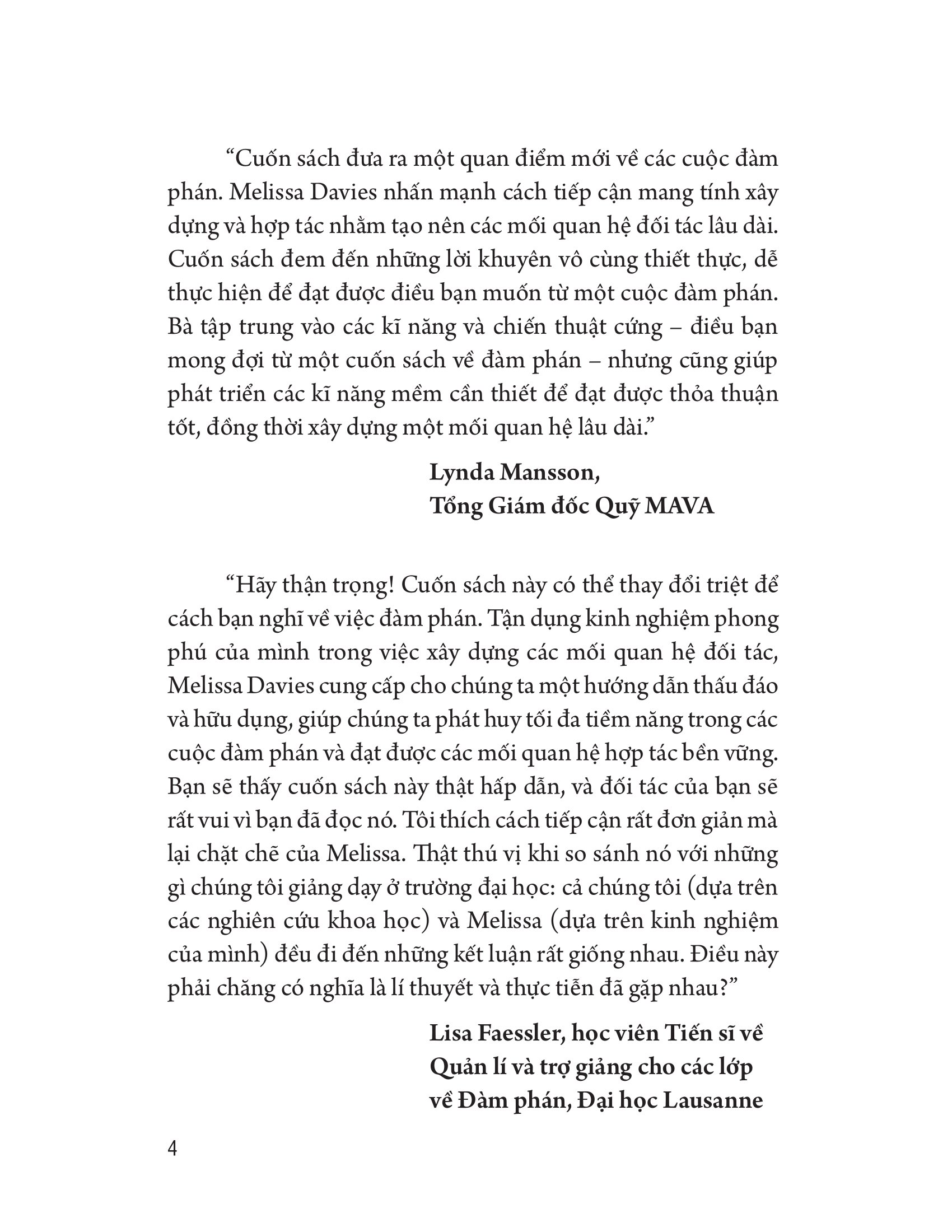 năm bước thực tiễn để đàm phán thành công