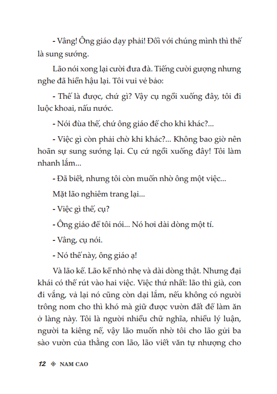 nam cao - lão hạc (tái bản)