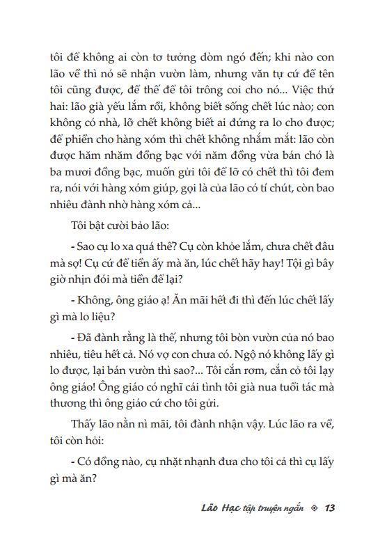 nam cao - lão hạc (tái bản)