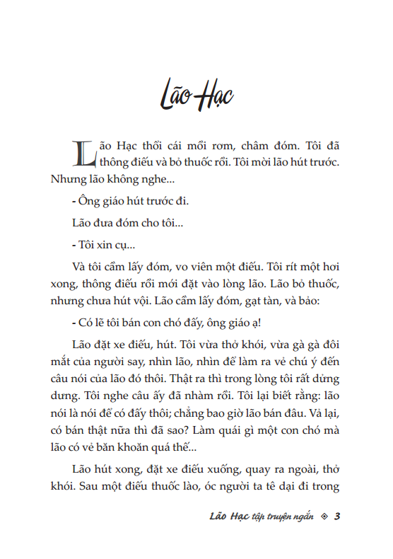 nam cao - lão hạc (tái bản)