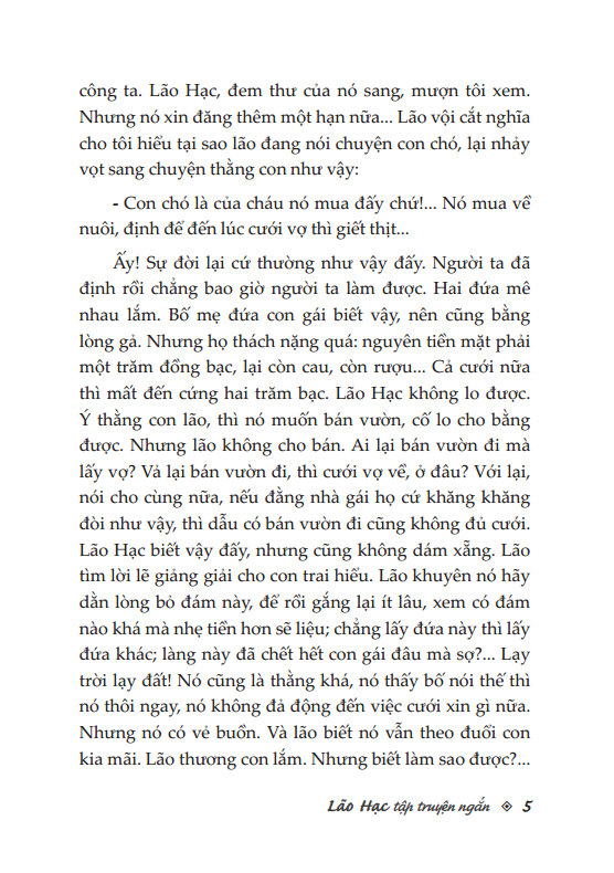 nam cao - lão hạc (tái bản)