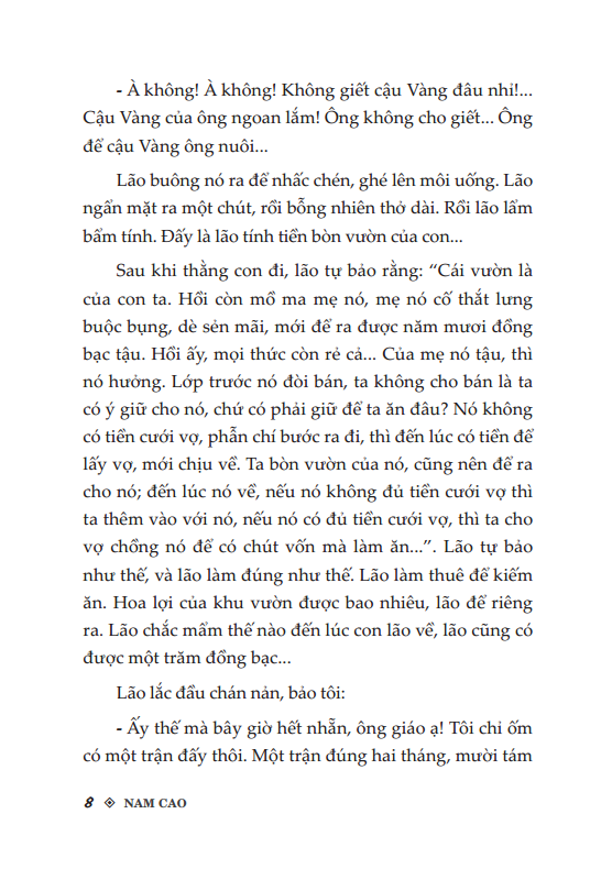 nam cao - lão hạc (tái bản)