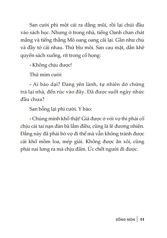 nam cao - sống mòn (tái bản) (bìa cứng)