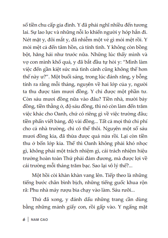 nam cao - sống mòn (tái bản) (bìa cứng)