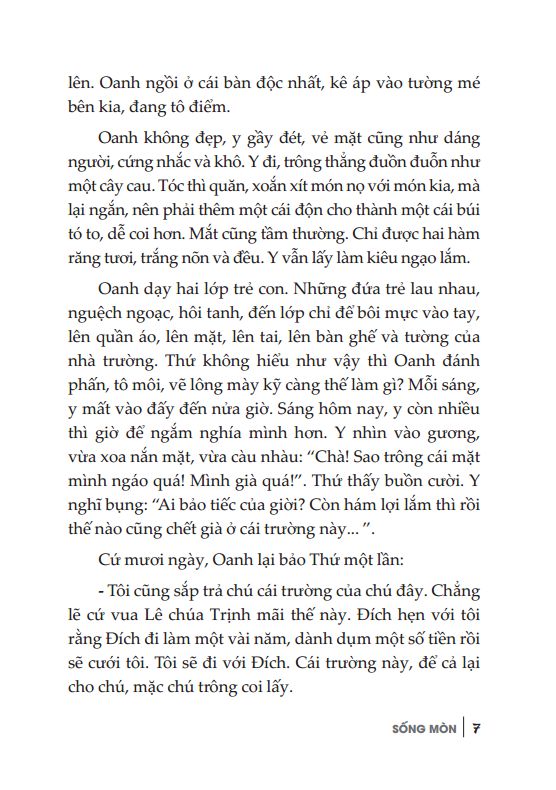 nam cao - sống mòn (tái bản) (bìa cứng)