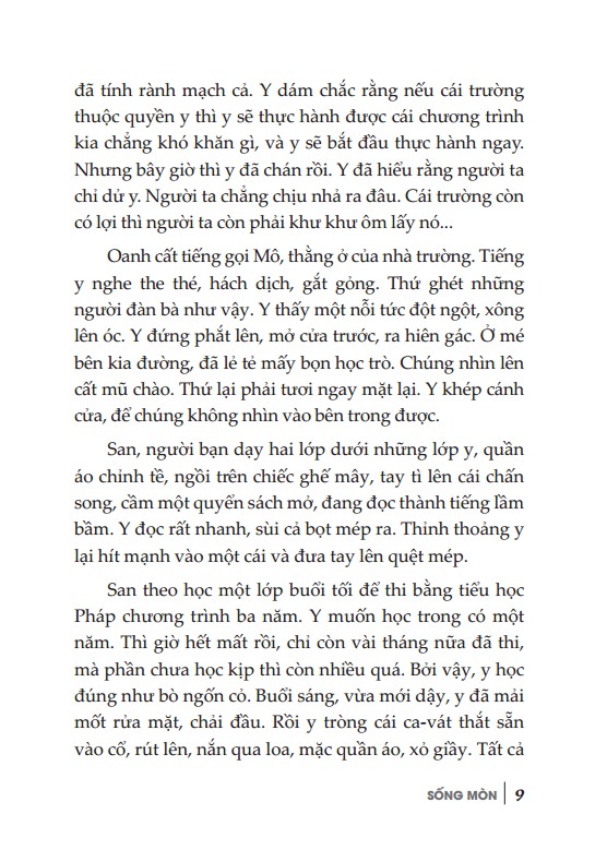 nam cao - sống mòn (tái bản) (bìa cứng)