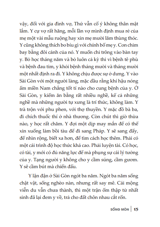 nam cao - sống mòn (tái bản) (bìa mềm)