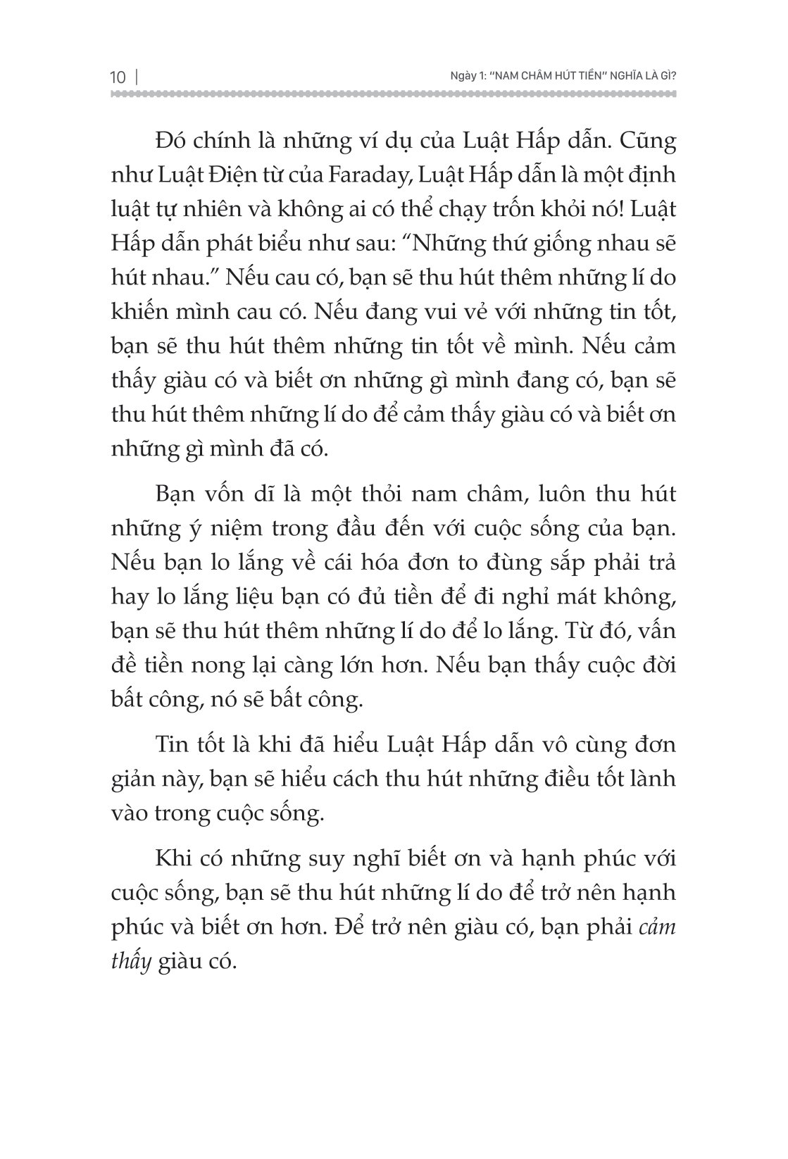 nam châm tài chính - hành trình 21 ngày thu hút thịnh vượng