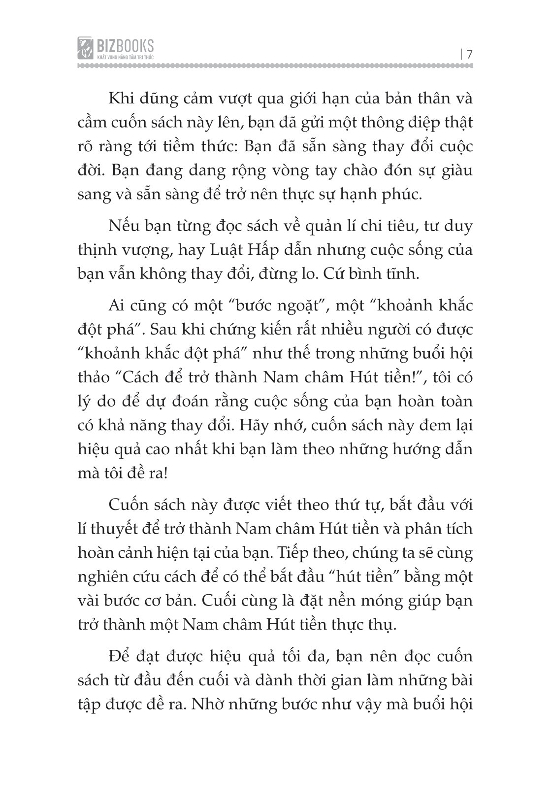nam châm tài chính - hành trình 21 ngày thu hút thịnh vượng