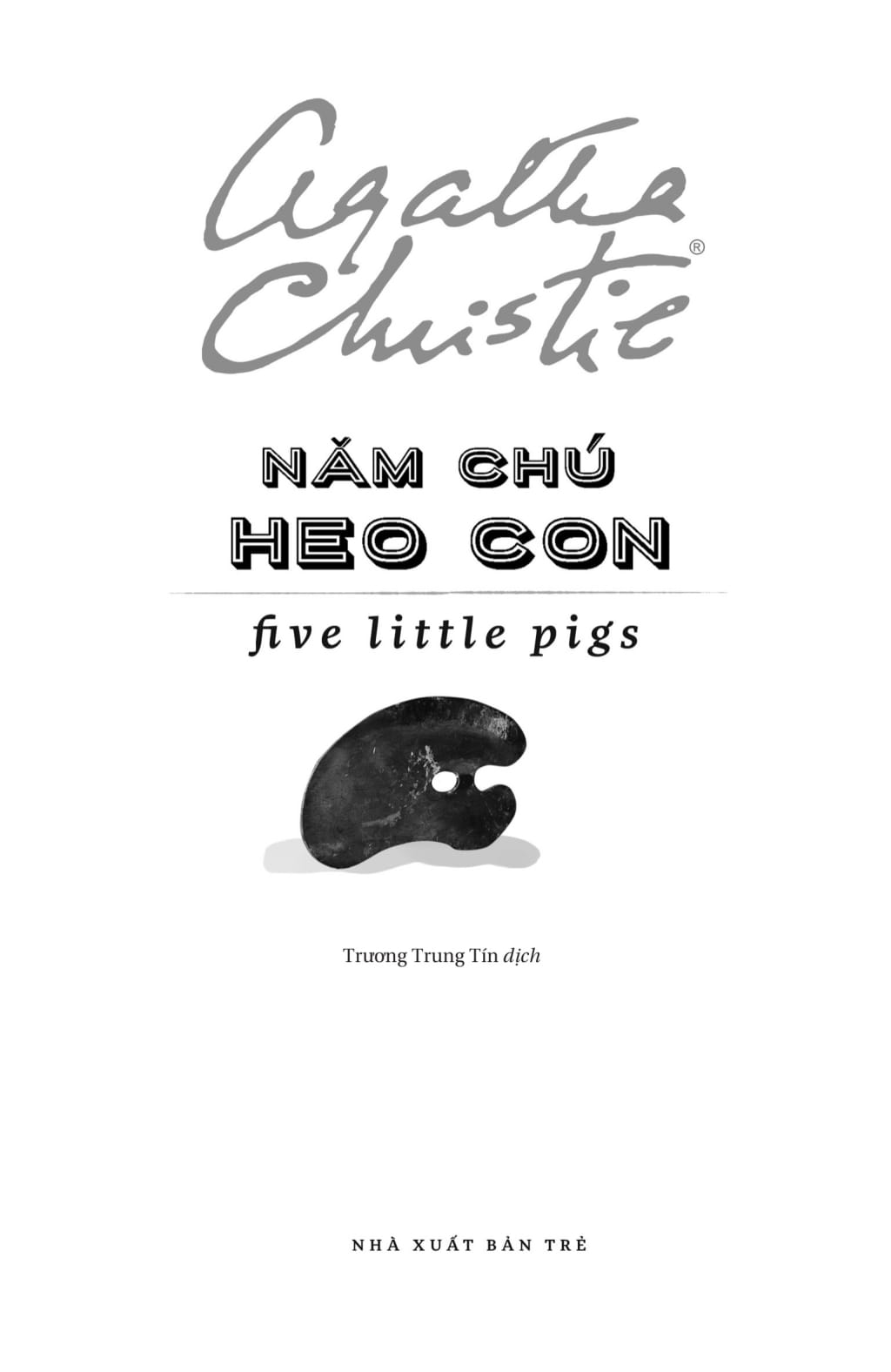 năm chú heo con - five little pigs