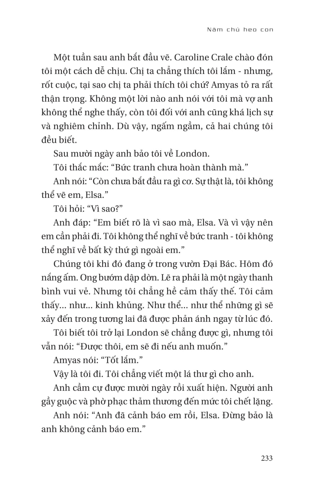 năm chú heo con - five little pigs