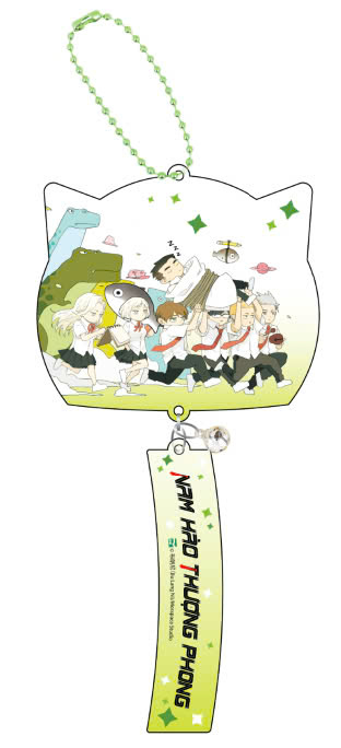 nam hào thượng phong - tập 4 - bản sưu tầm - tặng kèm 1 box nam châm + 1 chuông gió acrylic + 1 set sticker + 2 thẻ học sinh đựng trong bao