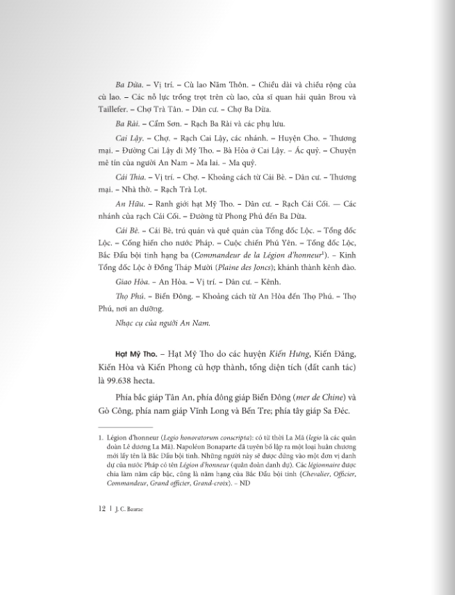 nam kỳ và cư dân các tỉnh miền đông