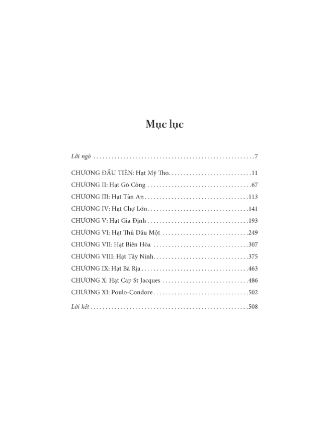 nam kỳ và cư dân các tỉnh miền đông